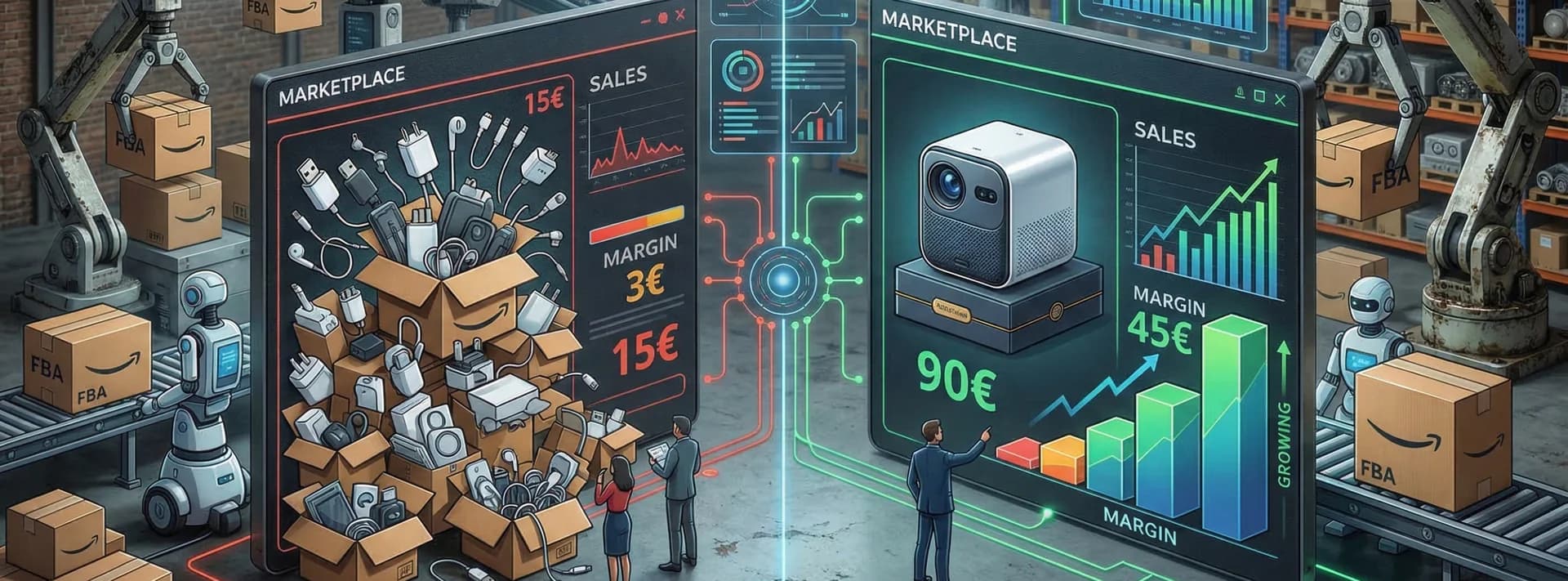 La trampa del Ticket Bajo en Amazon: Por qué en 2026 la rentabilidad real está en los 90€